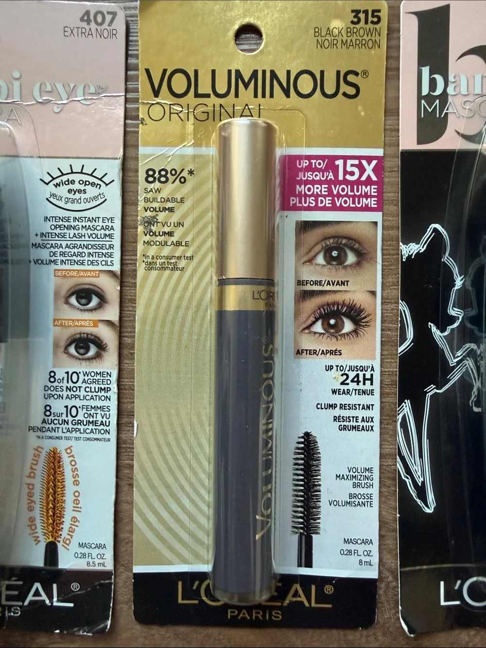 NWT Loreal Mascara Bundle Bambi Eye Voluminous Original